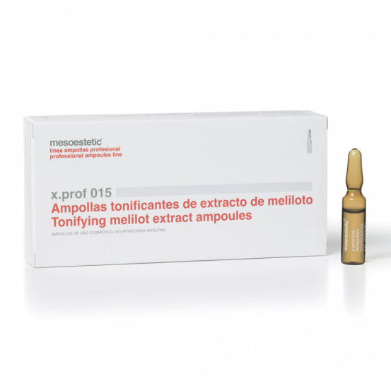 x.prof 015 Экстракт Донника (донника) 0,03% + Рутин 3% Mesoestetic Melilot and rutin extract 5 x 2 мл