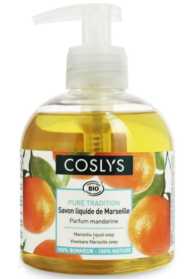 Рідке мило з ароматом мандарину "MARSEILLE" Coslys, 300 мл