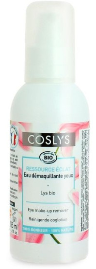 Рідина для зняття макіяжу навколо очей із екстрактом лілії Coslys Facial Care Make Up Remover-Eyes, 125 мл